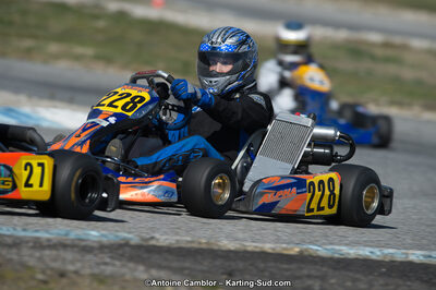 10/03/2013 : 1ère manche du Trophée Vincent Sanchez à Lavelanet (Photos Antoine Camblor) 2013 — karting