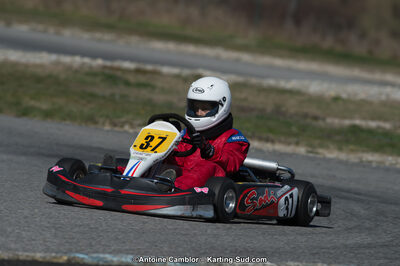 10/03/2013 : 1ère manche du Trophée Vincent Sanchez à Lavelanet (Photos Antoine Camblor) 2013 — karting