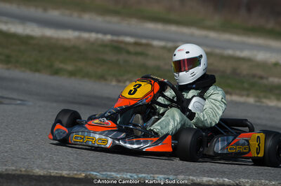 10/03/2013 : 1ère manche du Trophée Vincent Sanchez à Lavelanet (Photos Antoine Camblor) 2013 — karting
