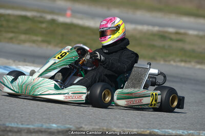 10/03/2013 : 1ère manche du Trophée Vincent Sanchez à Lavelanet (Photos Antoine Camblor) 2013 — karting