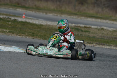 10/03/2013 : 1ère manche du Trophée Vincent Sanchez à Lavelanet (Photos Antoine Camblor) 2013 — karting
