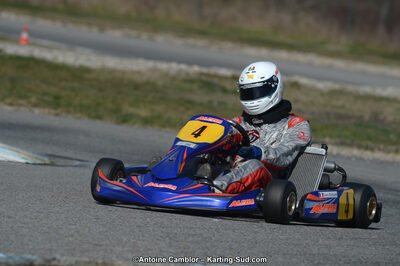 10/03/2013 : 1ère manche du Trophée Vincent Sanchez à Lavelanet (Photos Antoine Camblor) 2013 — karting