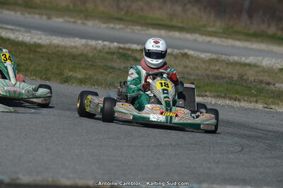 10/03/2013 : 1ère manche du Trophée Vincent Sanchez à Lavelanet (Photos Antoine Camblor) 2013 — karting