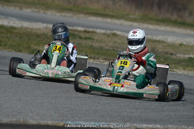 10/03/2013 : 1ère manche du Trophée Vincent Sanchez à Lavelanet (Photos Antoine Camblor) 2013 — karting