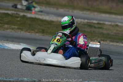 10/03/2013 : 1ère manche du Trophée Vincent Sanchez à Lavelanet (Photos Antoine Camblor) 2013 — karting