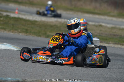 10/03/2013 : 1ère manche du Trophée Vincent Sanchez à Lavelanet (Photos Antoine Camblor) 2013 — karting