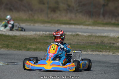 10/03/2013 : 1ère manche du Trophée Vincent Sanchez à Lavelanet (Photos Antoine Camblor) 2013 — karting
