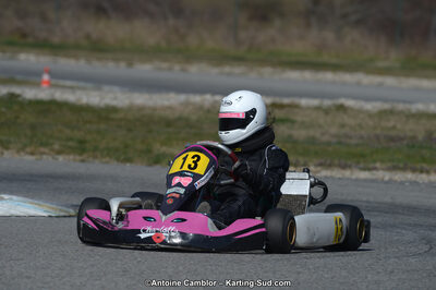 10/03/2013 : 1ère manche du Trophée Vincent Sanchez à Lavelanet (Photos Antoine Camblor) 2013 — karting