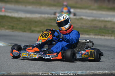 10/03/2013 : 1ère manche du Trophée Vincent Sanchez à Lavelanet (Photos Antoine Camblor) 2013 — karting