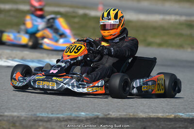 10/03/2013 : 1ère manche du Trophée Vincent Sanchez à Lavelanet (Photos Antoine Camblor) 2013 — karting