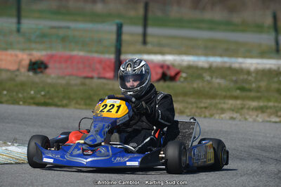 10/03/2013 : 1ère manche du Trophée Vincent Sanchez à Lavelanet (Photos Antoine Camblor) 2013 — karting