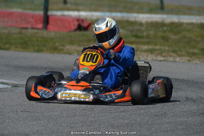 10/03/2013 : 1ère manche du Trophée Vincent Sanchez à Lavelanet (Photos Antoine Camblor) 2013 — karting