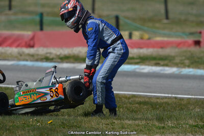 10/03/2013 : 1ère manche du Trophée Vincent Sanchez à Lavelanet (Photos Antoine Camblor) 2013 — karting