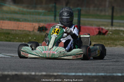 10/03/2013 : 1ère manche du Trophée Vincent Sanchez à Lavelanet (Photos Antoine Camblor) 2013 — karting