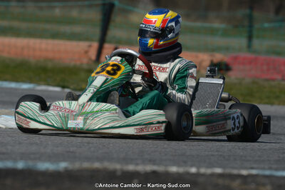 10/03/2013 : 1ère manche du Trophée Vincent Sanchez à Lavelanet (Photos Antoine Camblor) 2013 — karting