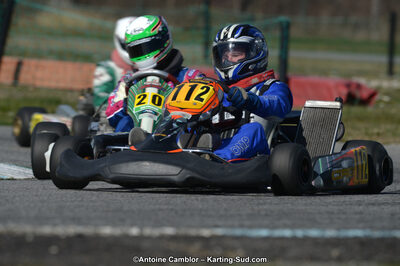 10/03/2013 : 1ère manche du Trophée Vincent Sanchez à Lavelanet (Photos Antoine Camblor) 2013 — karting