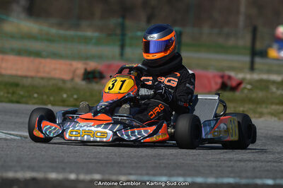 10/03/2013 : 1ère manche du Trophée Vincent Sanchez à Lavelanet (Photos Antoine Camblor) 2013 — karting