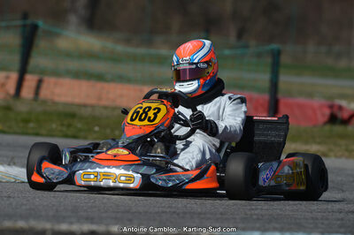 10/03/2013 : 1ère manche du Trophée Vincent Sanchez à Lavelanet (Photos Antoine Camblor) 2013 — karting