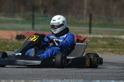 10/03/2013 : 1ère manche du Trophée Vincent Sanchez à Lavelanet (Photos Antoine Camblor) 2013 — karting