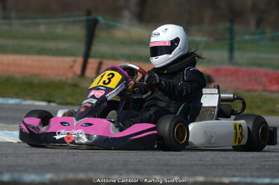 10/03/2013 : 1ère manche du Trophée Vincent Sanchez à Lavelanet (Photos Antoine Camblor) 2013 — karting
