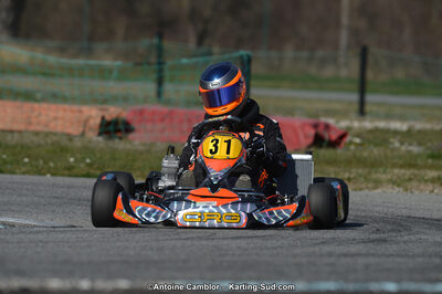 10/03/2013 : 1ère manche du Trophée Vincent Sanchez à Lavelanet (Photos Antoine Camblor) 2013 — karting