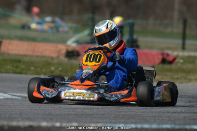10/03/2013 : 1ère manche du Trophée Vincent Sanchez à Lavelanet (Photos Antoine Camblor) 2013 — karting