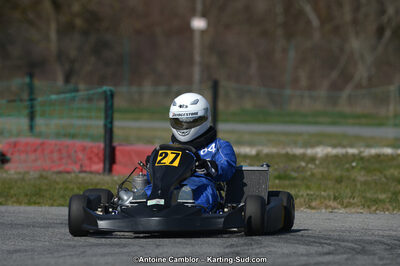 10/03/2013 : 1ère manche du Trophée Vincent Sanchez à Lavelanet (Photos Antoine Camblor) 2013 — karting
