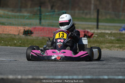 10/03/2013 : 1ère manche du Trophée Vincent Sanchez à Lavelanet (Photos Antoine Camblor) 2013 — karting