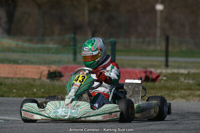 10/03/2013 : 1ère manche du Trophée Vincent Sanchez à Lavelanet (Photos Antoine Camblor) 2013 — karting