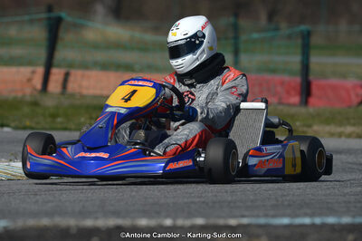 10/03/2013 : 1ère manche du Trophée Vincent Sanchez à Lavelanet (Photos Antoine Camblor) 2013 — karting