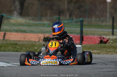 10/03/2013 : 1ère manche du Trophée Vincent Sanchez à Lavelanet (Photos Antoine Camblor) 2013 — karting