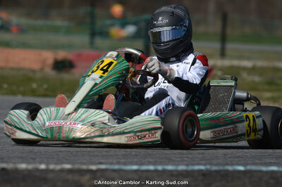 10/03/2013 : 1ère manche du Trophée Vincent Sanchez à Lavelanet (Photos Antoine Camblor) 2013 — karting