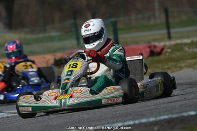 10/03/2013 : 1ère manche du Trophée Vincent Sanchez à Lavelanet (Photos Antoine Camblor) 2013 — karting