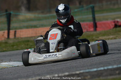 10/03/2013 : 1ère manche du Trophée Vincent Sanchez à Lavelanet (Photos Antoine Camblor) 2013 — karting
