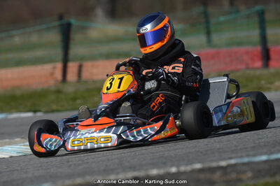 10/03/2013 : 1ère manche du Trophée Vincent Sanchez à Lavelanet (Photos Antoine Camblor) 2013 — karting