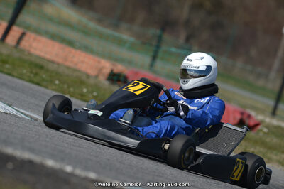 10/03/2013 : 1ère manche du Trophée Vincent Sanchez à Lavelanet (Photos Antoine Camblor) 2013 — karting