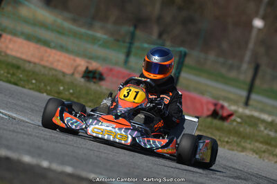10/03/2013 : 1ère manche du Trophée Vincent Sanchez à Lavelanet (Photos Antoine Camblor) 2013 — karting
