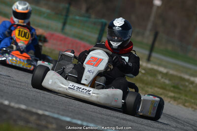 10/03/2013 : 1ère manche du Trophée Vincent Sanchez à Lavelanet (Photos Antoine Camblor) 2013 — karting