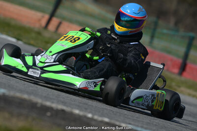 10/03/2013 : 1ère manche du Trophée Vincent Sanchez à Lavelanet (Photos Antoine Camblor) 2013 — karting