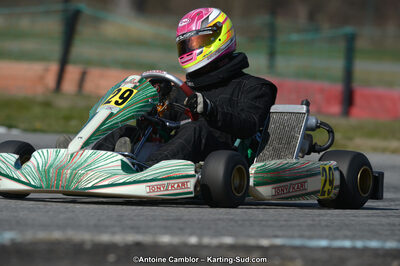 10/03/2013 : 1ère manche du Trophée Vincent Sanchez à Lavelanet (Photos Antoine Camblor) 2013 — karting