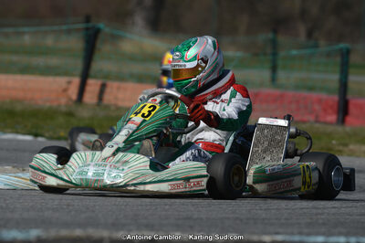 10/03/2013 : 1ère manche du Trophée Vincent Sanchez à Lavelanet (Photos Antoine Camblor) 2013 — karting