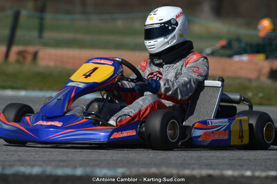10/03/2013 : 1ère manche du Trophée Vincent Sanchez à Lavelanet (Photos Antoine Camblor) 2013 — karting