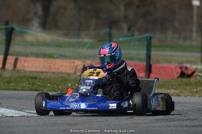 10/03/2013 : 1ère manche du Trophée Vincent Sanchez à Lavelanet (Photos Antoine Camblor) 2013 — karting