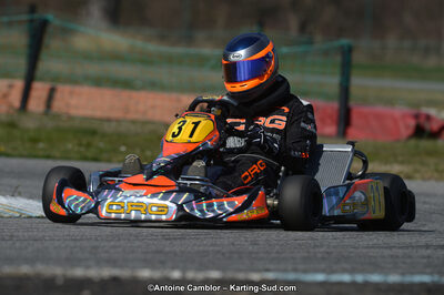 10/03/2013 : 1ère manche du Trophée Vincent Sanchez à Lavelanet (Photos Antoine Camblor) 2013 — karting
