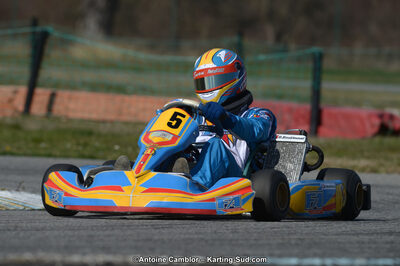 10/03/2013 : 1ère manche du Trophée Vincent Sanchez à Lavelanet (Photos Antoine Camblor) 2013 — karting