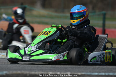 10/03/2013 : 1ère manche du Trophée Vincent Sanchez à Lavelanet (Photos Antoine Camblor) 2013 — karting
