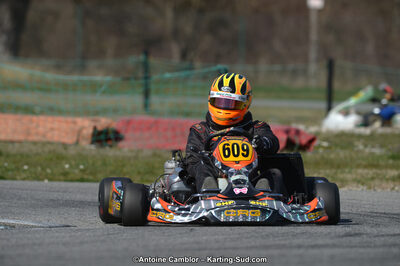 10/03/2013 : 1ère manche du Trophée Vincent Sanchez à Lavelanet (Photos Antoine Camblor) 2013 — karting