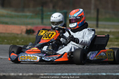 10/03/2013 : 1ère manche du Trophée Vincent Sanchez à Lavelanet (Photos Antoine Camblor) 2013 — karting