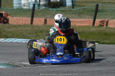10/03/2013 : 1ère manche du Trophée Vincent Sanchez à Lavelanet (Photos Antoine Camblor) 2013 — karting