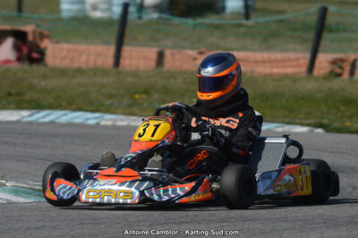 10/03/2013 : 1ère manche du Trophée Vincent Sanchez à Lavelanet (Photos Antoine Camblor) 2013 — karting